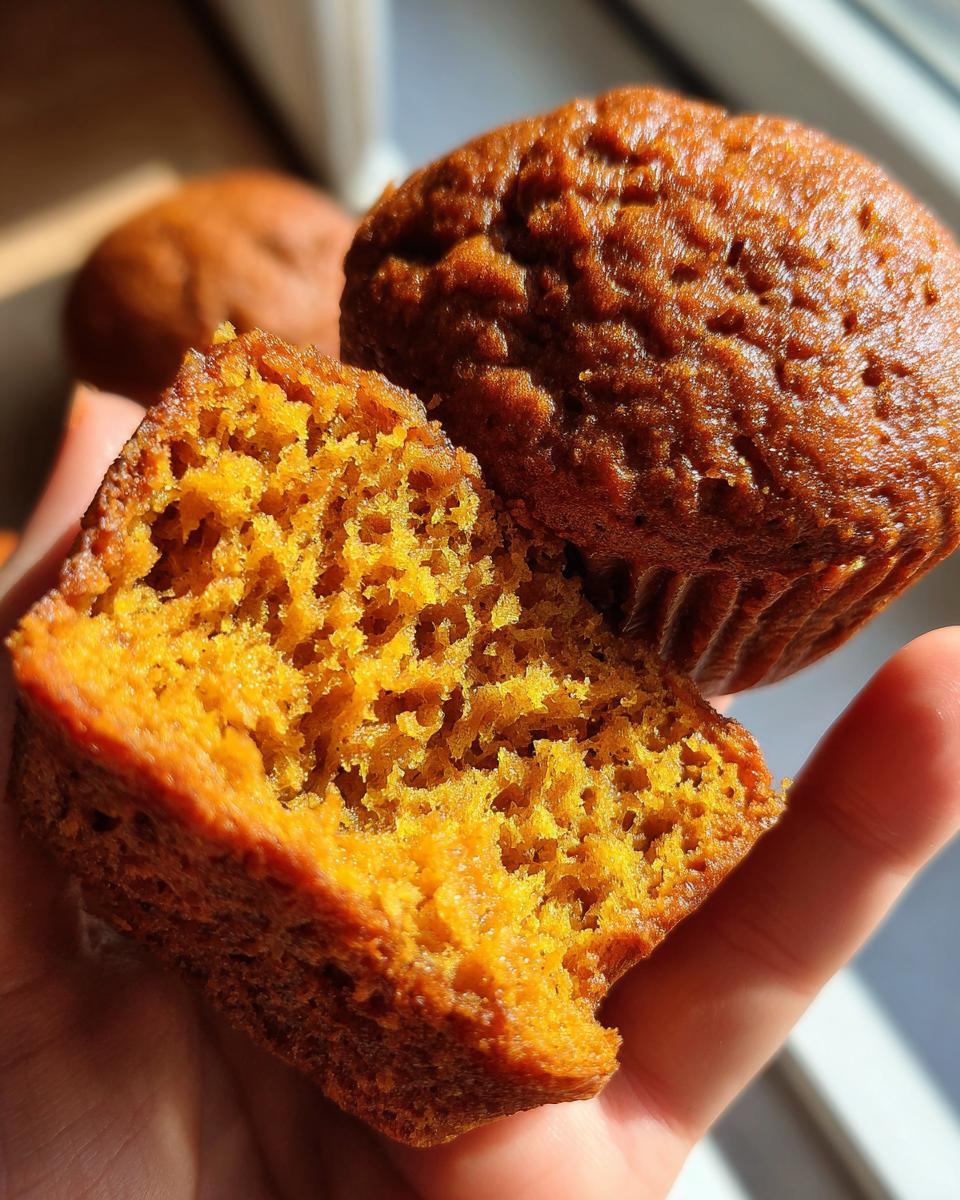 Healthy Pumpkin Muffins - detail 3