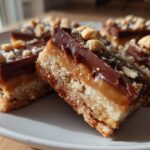 Low Carb Iced Peanut Butter Bars Recipe