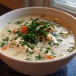 Rich and Creamy Chicken Soup