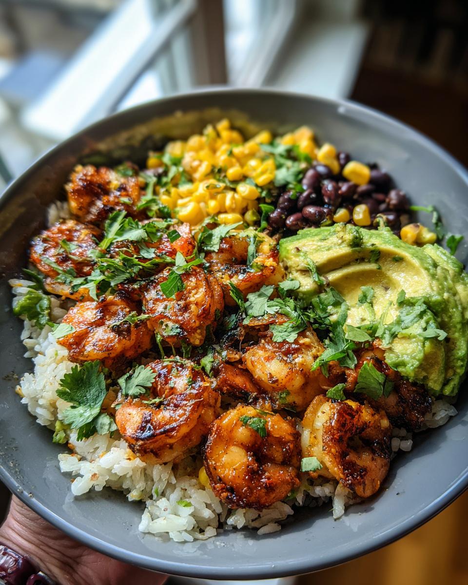Smoky Chipotle Lime Shrimp Bowl - detail 1