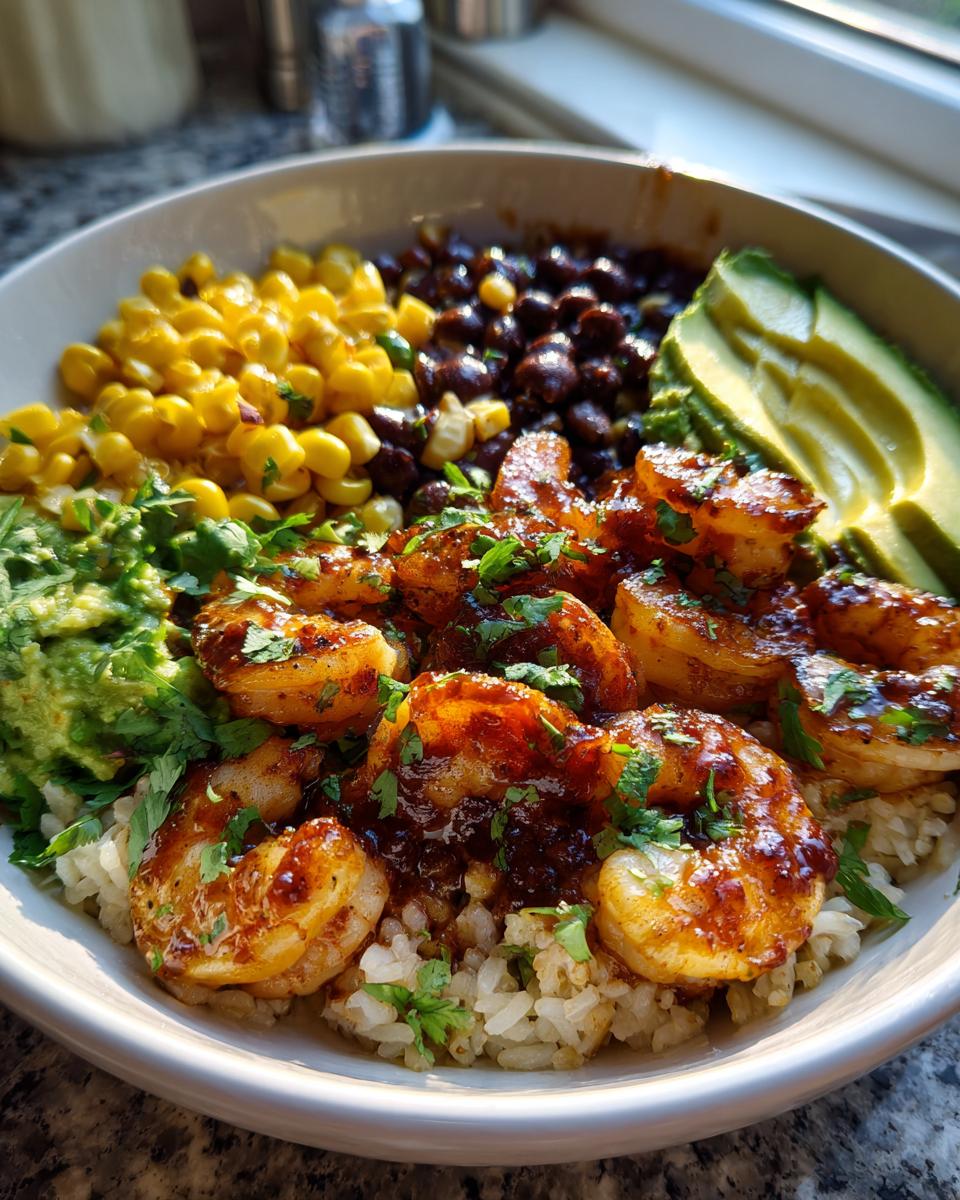 Smoky Chipotle Lime Shrimp Bowl - detail 2
