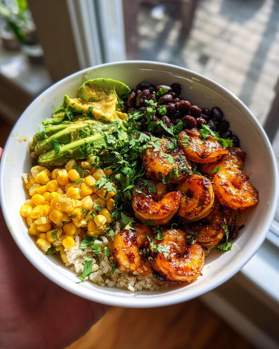 Smoky Chipotle Lime Shrimp Bowl - detail 3