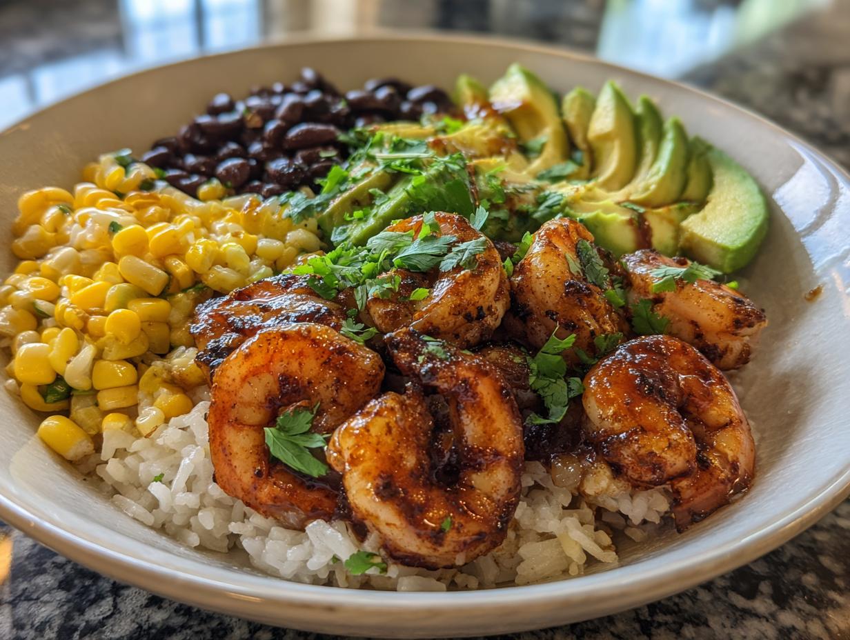Smoky Chipotle Lime Shrimp Bowl: 20 Minute Flavor Bomb