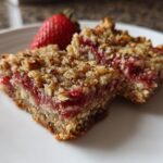 Strawberry Oatmeal Bars with Almond Flour