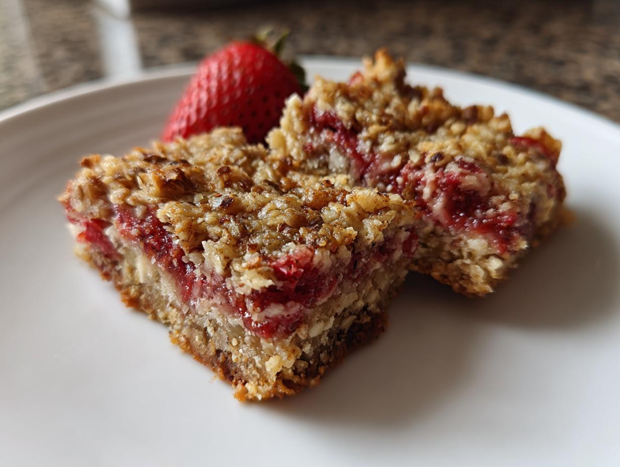 Strawberry Oatmeal Bars: Fail-Proof 40 Minute Recipe