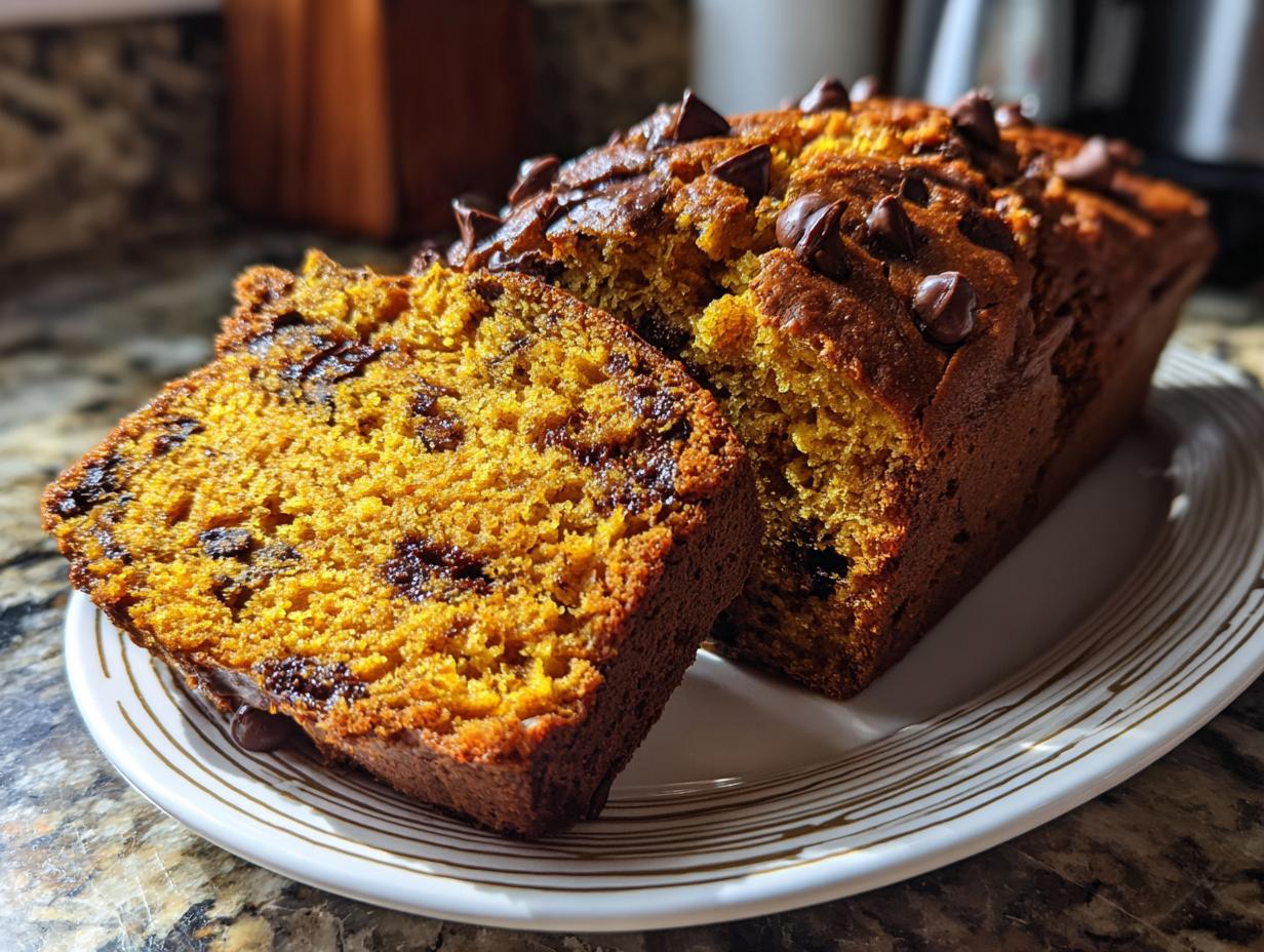 Irresistible Vegan Pumpkin Chocolate Chip Bread Recipe
